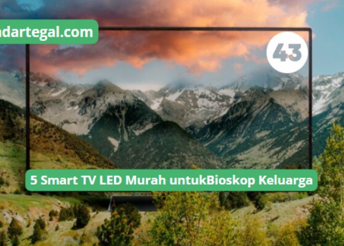5 Smart TV LED Murah Ukuran 43 Inch, Bisa Buat Rumah Jadi Bioskop Keluarga