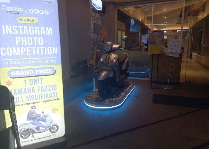 Wow! Yamaha DDS 3 Gelar Program Berhadiah Yamaha FAZZIO Full Modif, Yang mau Cuma Modal Ngopi 