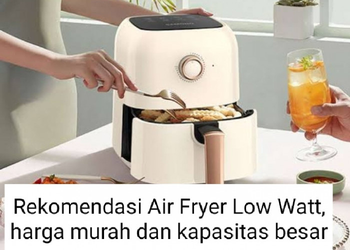4 Rekomendasi Air Fryer Low Watt dengan Harga Murah, Cocok Nih untuk Anak Kosan