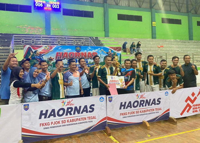 Haornas 2026: KKG PJOK Kabupaten Tegal Gelar Turnamen Voli