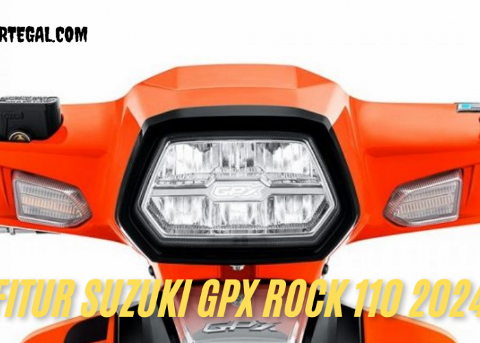 Beri Kesan Sporty, Begini Fitur Suzuki GPX Rock 110 2024