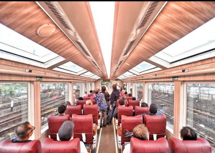 Harga Tiket Rp400 Ribu, Kereta Panoramic Jakarta-Bandung Sudah Beroperasi Tiap Hari