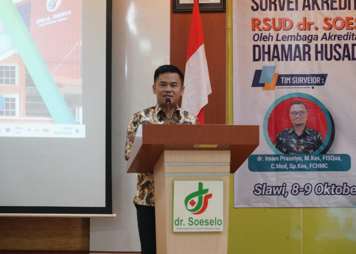 Dibidik Tim Survei LARS DHP, RSUD Soeselo Slawi Pamer Bintang 4,5!