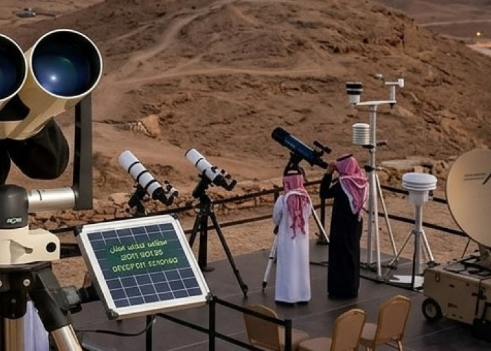 Tentukan Iduladha, Arab Saudi Gelar Rukyatul Hilal Dzulhijjah 1447 H Hari Ini