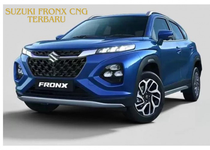 Suzuki Fronx CNG Terbaru, SUV Calon Idola di Indonesia yang Punya Desain Elegan dan Modern  