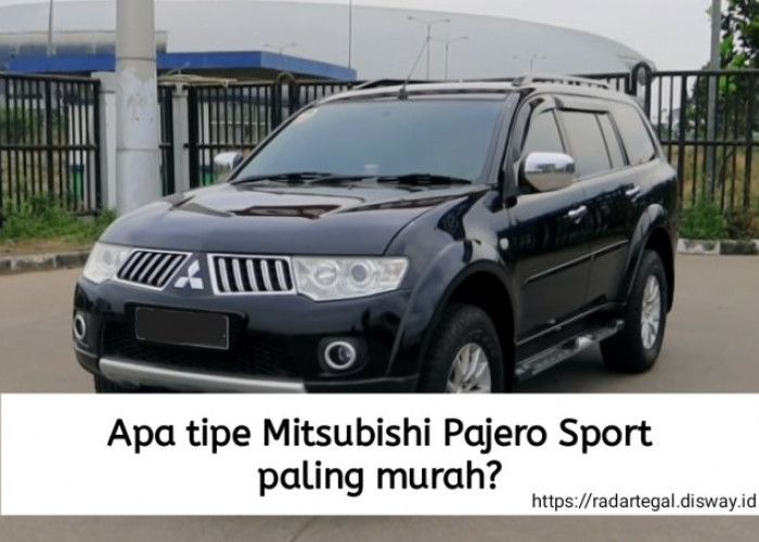 Mitsubishi Pajero Sport Paling Murah Kini Cuma 200 Jutaan, Mobil SUV Bermesin Turbo yang Andal di Semua Medan