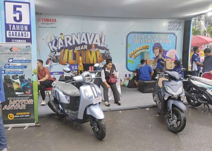 Perkenalkan Varian Smart Key, Karnaval Gear Ultima Yamaha Digelar di Pesta Rakyat Slawi Ageng 