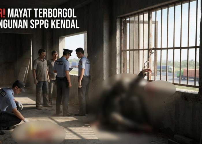 Horor di Bangunan SPPG Kendal: Mayat Terborgol Ditemukan Membusuk