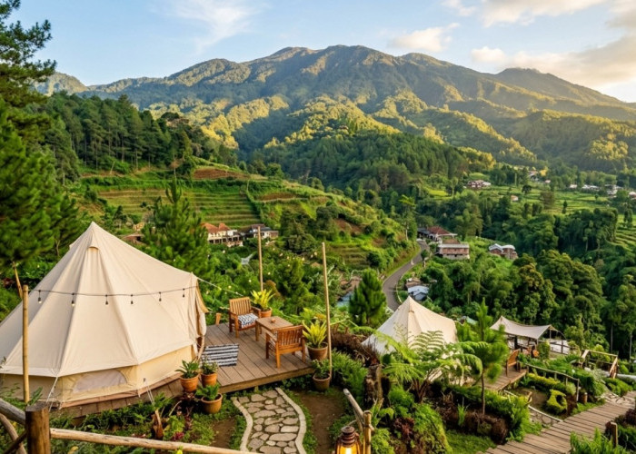 Rekomendasi Wisata Glamping di Tegal Murah untuk Liburan Keluarga di Kaki Gunung Slamet