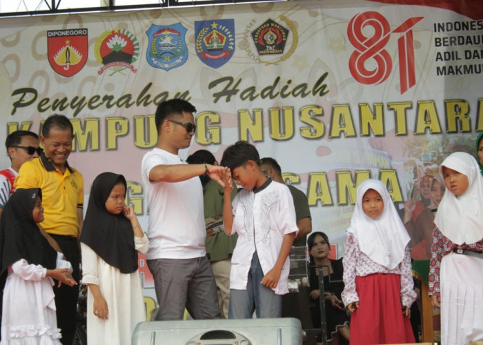 Jatinegara Juara Lomba Kampung Nusantara, Bupati Tegal: Jadi Pemacu Gotong Royong