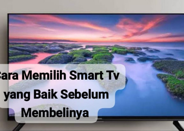 7 Cara Memilih Smart TV yang Tepat Sebelum Membelinya, Pastikan Memiliki Harga dan Kualitas yang Sepadan
