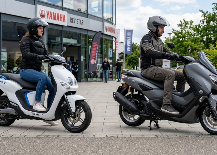 Cek Perbandingan Motor Listrik Yamaha NEO'S dengan Yamaha NMAX!