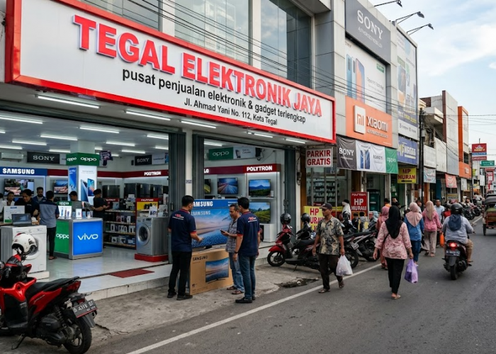 8 Pilihan Toko Elektronik di Kota Tegal, Lengkap, Murah, dan Bergaransi