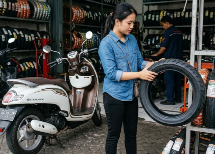 9 Tips Memilih Ban Honda Scoopy yang Bagus untuk Jalan Kering dan Hujan