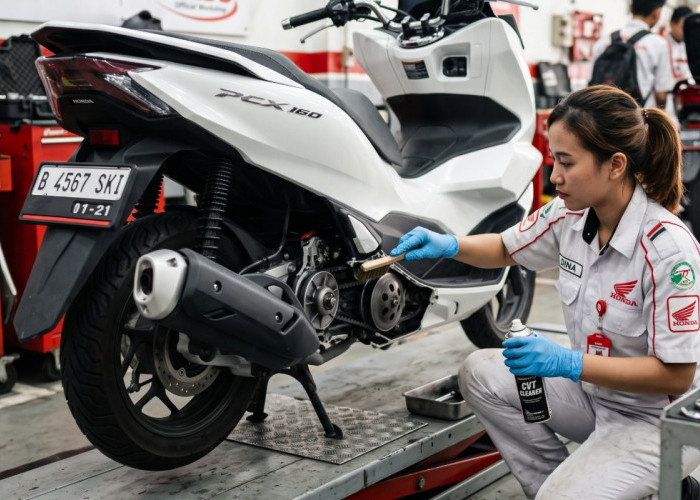 Awas Geredek! Ini Tips Merawat CVT Honda PCX 160 Agar Tarikan Tetap Halus dan Responsif