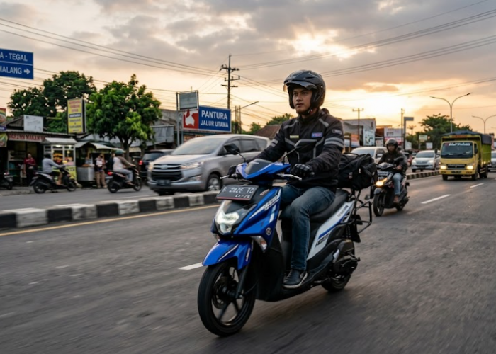 Bikin Penasaran Warga Tegal, Fitur Yamaha Gear Ultima 2026 Ini Ternyata Cocok untuk Lewati Jalur Pantura