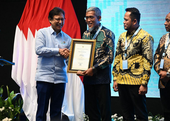 Gubernur Ahmad Luhtfi Terima Penghargaan Kemenkes, Sukses Intervensi Penurunan Stunting di Jateng