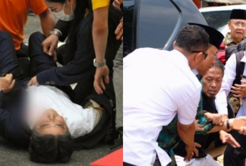 Shinzo Abe Tewas Ditembak, Publik Ingat Insiden Penusukan Wiranto 