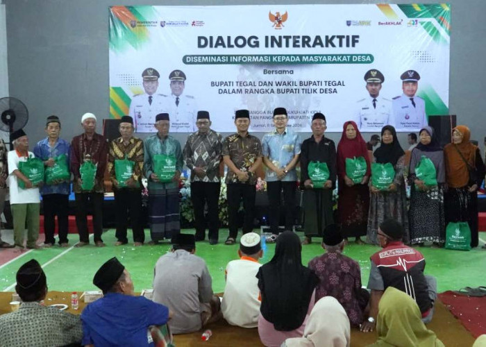 Bupati Tegal Tilik Desa 2026 di Dukuhjati Kidul Pangkah, Dekatkan Layanan Publik dan Angkat Kuliner Langka