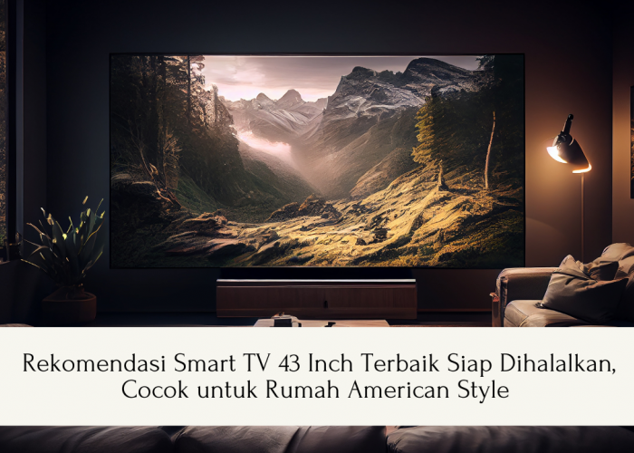 Rekomendasi Smart TV 43 Inch Terbaik Siap Dihalalkan, Cocok untuk Rumah American Style 