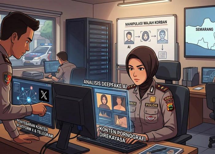 Motif Sakit Hati, Mahasiswa Semarang Sebar Video Deepfake AI Mantan Pacar