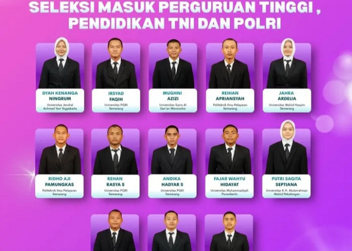SMK Satya Praja 2 Petarukan Pemalang Buktikan Mutu Pendidikan, 12 Alumni Lolos Perguruan Tinggi dan TNI-Polri