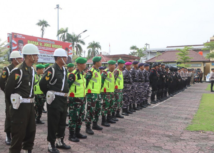 283 Personel Gabungan Disebar Amankan Coblosan Pilkada 2024 di Tegal