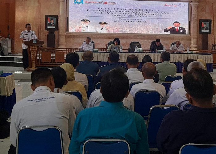 Wakil Ketua DPRD Kota Tegal Hadiri Rapat Konsultasi Publik Penyusunan RTRW 2026-2046