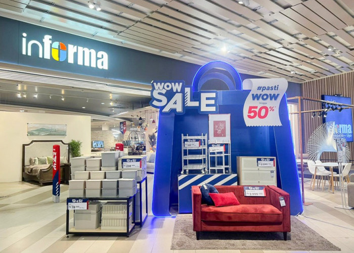 WOW SALE INFORMA Kembali Hadir Berikan Diskon Terbesar #pastiWOW