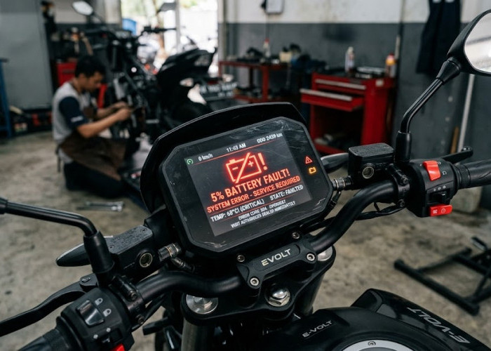 8 Tanda Baterai Motor Listrik Bocor, Ini Cara Mengatasinya agar Tetap Aman