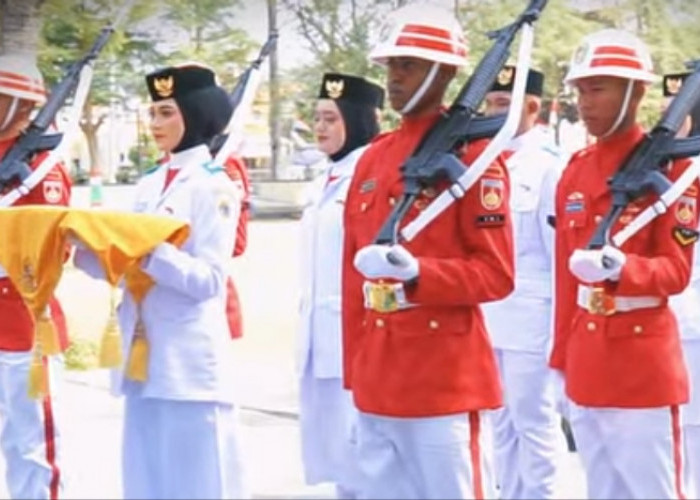 Matangkan Persiapan HUT RI ke-81, Paskibraka Brebes Gelar Gladi Bersih
