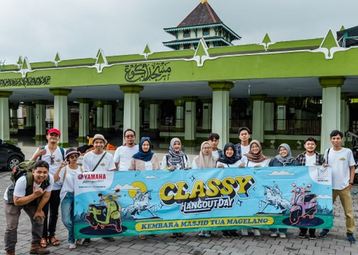 Yamaha Classy Hangout Day, Momen Jelajah Masjid Bersejarah di Magelang