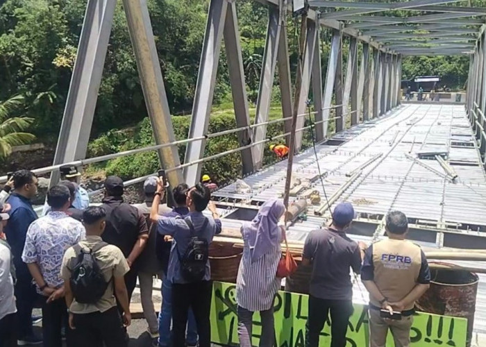 Pembangunan Jembatan Kalierang Tegal Tak Rampung Saat Lebaran, Ini Jalur Alternatif yang Pemkab Siapkan 