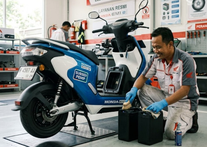 15 Tips Merawat Motor Listrik Subsidi Honda agar Awet dan Tidak Cepat Rusak