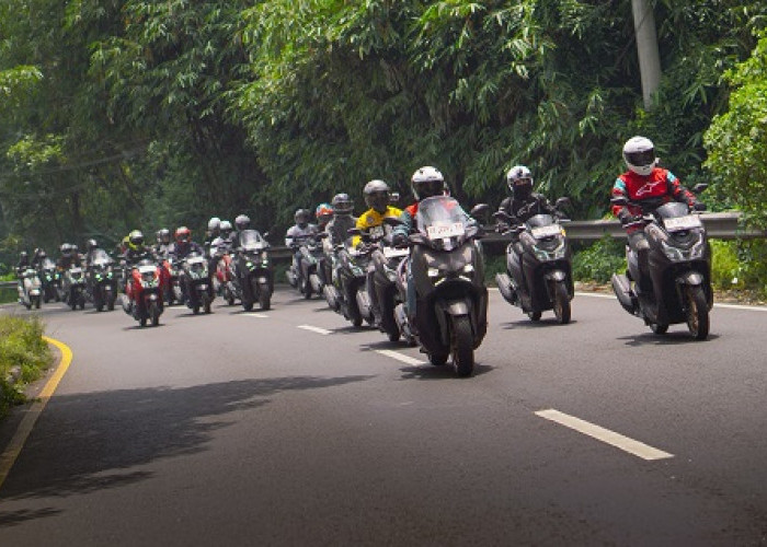 Event MAXi Flash Trip Buktikan Ketangguhan Yamaha LEXi LX 155 Series Libas Rute di Jawa Tengah