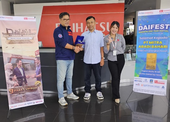 Sahabat Daihatsu di Tegal Raih 10 Gram Emas dari DAIFEST 2025