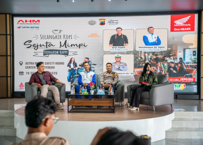 Astra Motor Jateng Gelar Seminar Safety Riding 