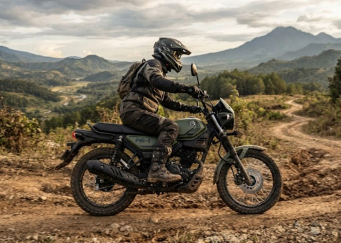 Ulasan Yamaha PG-1 Special Edition: Motor Bebek Trail Vintage Bergaya Scrambler