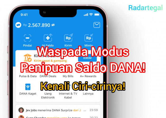 Jangan Klik Sembarangan! Modus Penipuan Terbaru, Saldo DANA Bisa Ludes