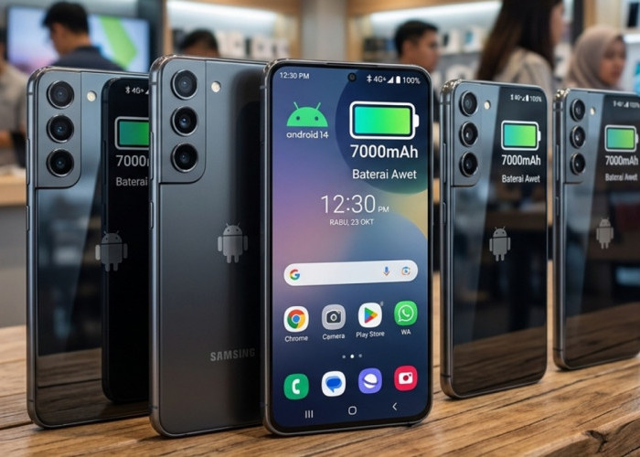 Rekomendasi HP Baterai 7000 mAh Harga 1 Jutaan yang Awet Seharian