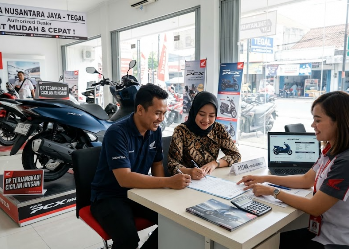 Cicilan Mulai Rp1 Jutaan, Ini Simulasi Kredit Honda PCX 160 Terbaru di Tegal