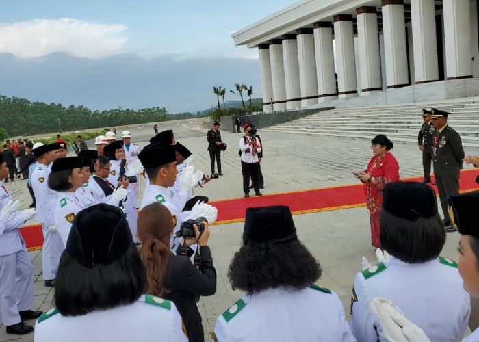 Terbagi 2, Ini Formasi  Paskibraka Tingkat Pusat yang Ada di Tim Nusantara Baru dan Indonesia Maju