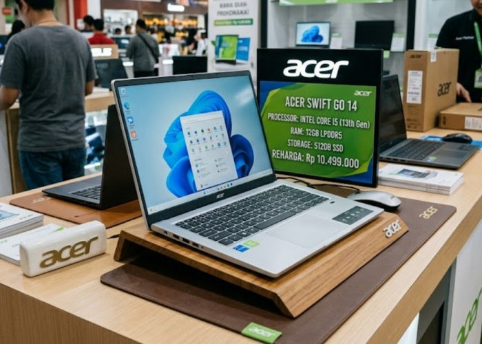 7 Laptop Acer RAM 12GB Terbaik 2026, Cocok untuk Kuliah hingga Editing Ringan