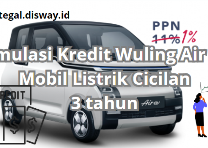 SI Mugil Tenaga Listrik, Berikut Simulasi Kredit Wuling Air EV dengan Tenor 3 Tahun Saja