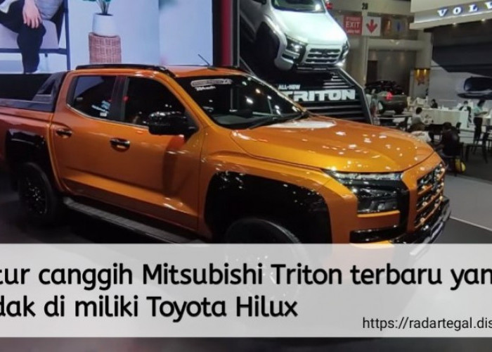 7 Fitur Canggih Mitsubishi Triton Baru yang Tidak Dimiliki Toyota Hilux