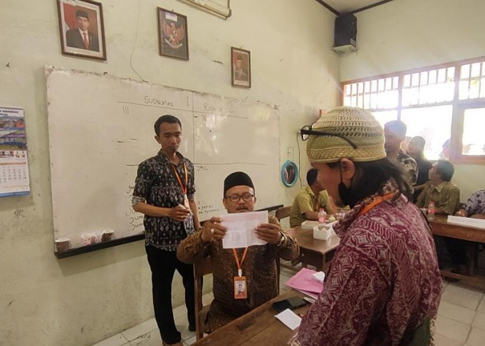 Unik! Pemilihan Ketua RW di Pasarbatang-Brebes Dikemas Serasa Pemilu