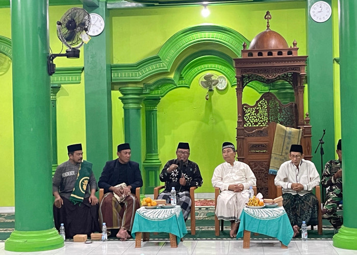 Tarhim di Masjid Jami Baburrahman Wonokromo, Camat Comal Pemalang Singgung soal Kebersihan Lingkungan