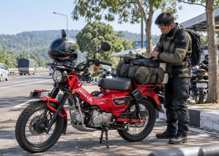 Honda CT125 Punya Rak Belakang Kapasitas 20 Kg, Cocok untuk Touring?