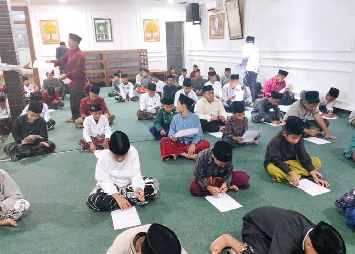 Kompetensi 194 Santri Baru Ponpes Al Fattah Tegalgandu Brebes di Uji