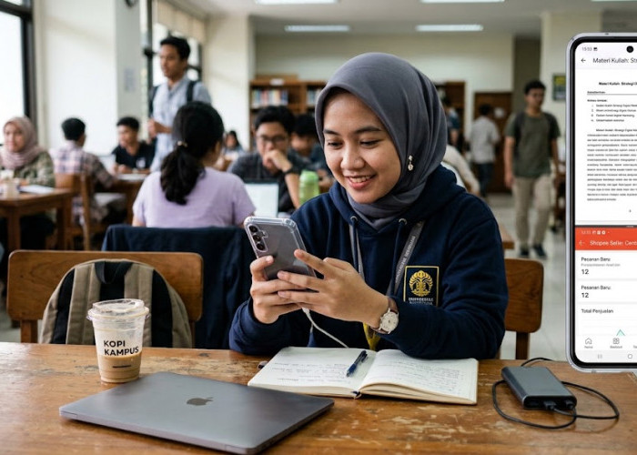 Tak Perlu Dua Perangkat, Ini HP Pelajar Serbaguna untuk Tugas Kuliah dan Usaha Sampingan
